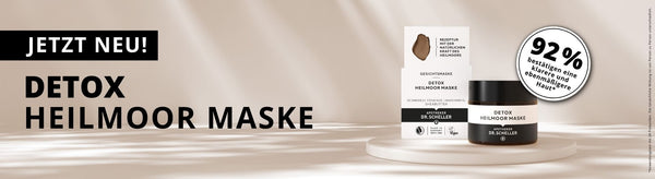 Banner im 1920x524px Format für die Detox Heilmoor Maske